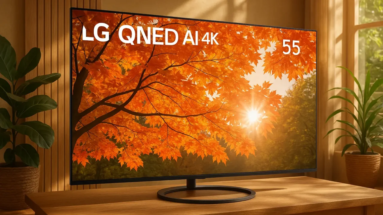 Top 6 smart TVs LG QNED AI 4K QNED85 55 com entrega ultrarrápida em 2025