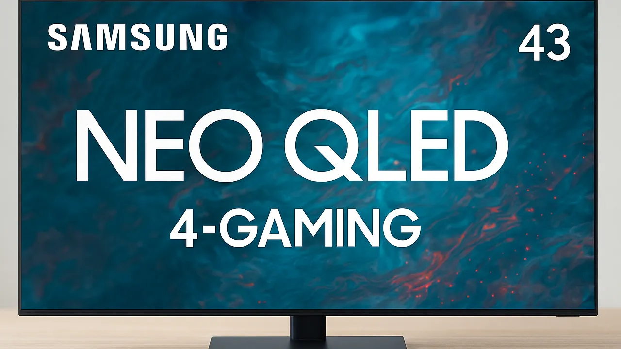 5 Melhores Smart TVs Samsung 43" Gaming Neo QLED