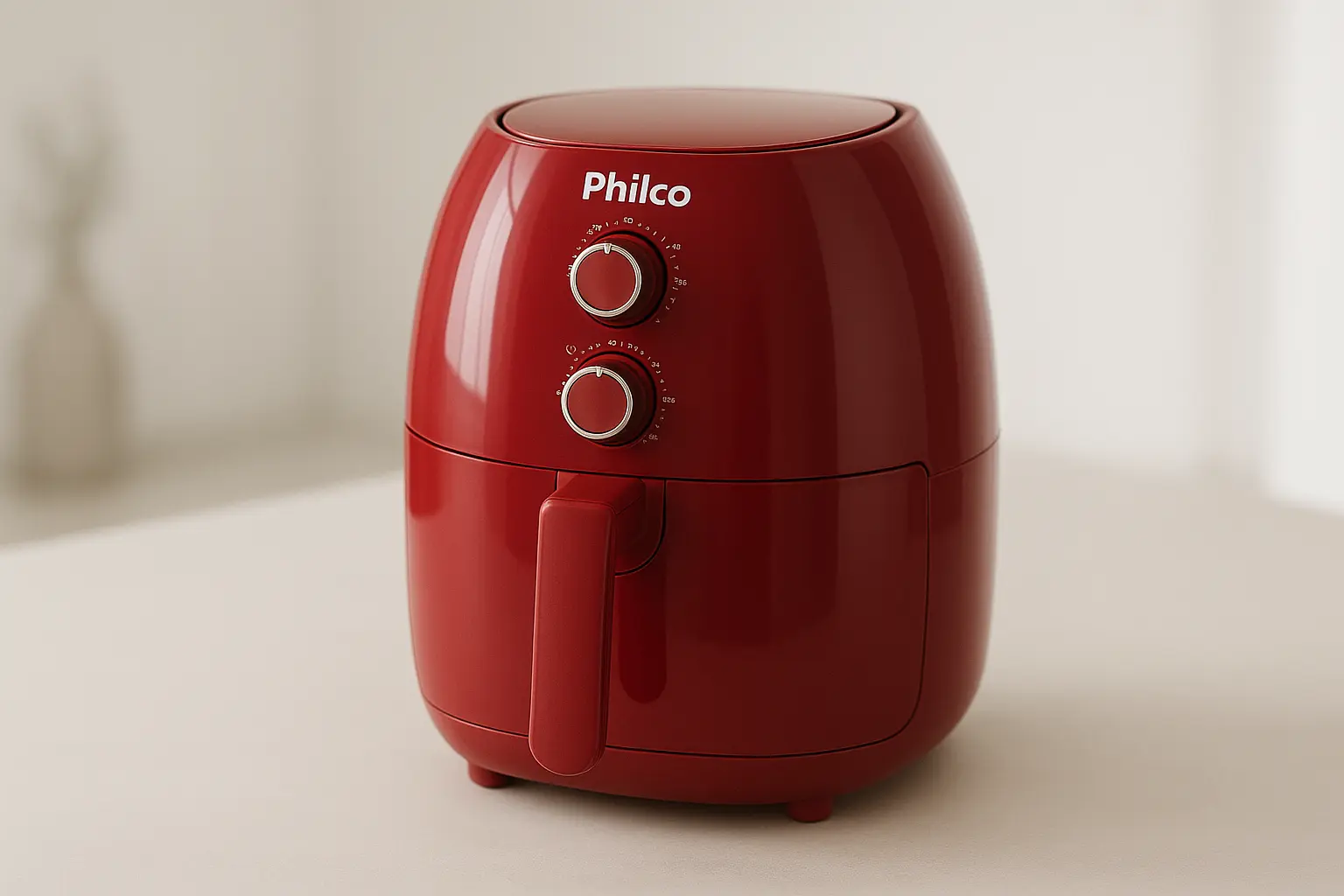6 air fryer Philco vermelha com nota máxima dos usuários em 2025