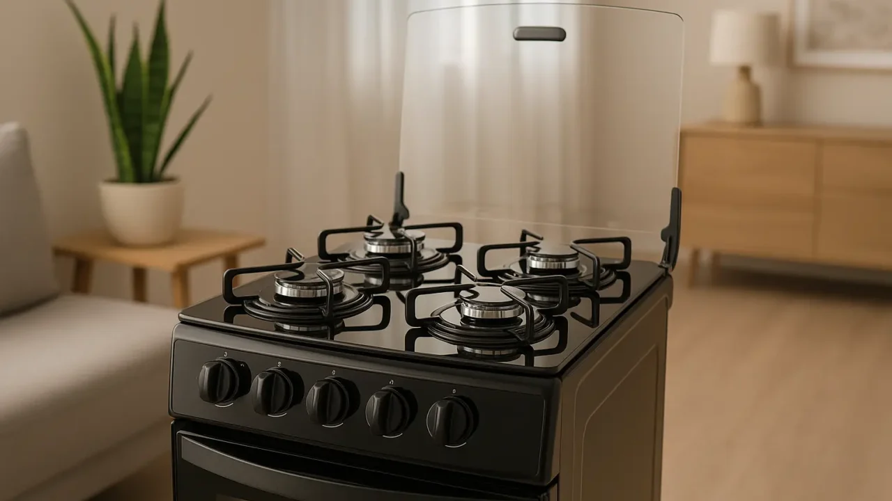 Fogão Atlas 4 bocas mesa de vidro barato e confiável para qualquer bolso