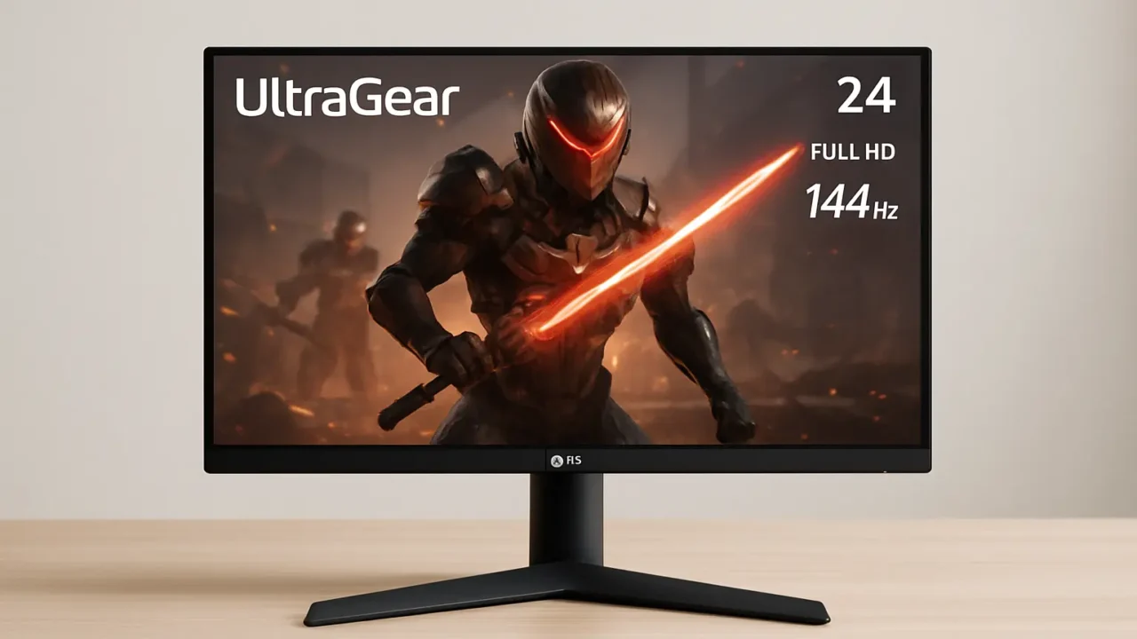 Monitor gamer LG UltraGear 24 Full HD 144Hz bom e barato que valem a pena