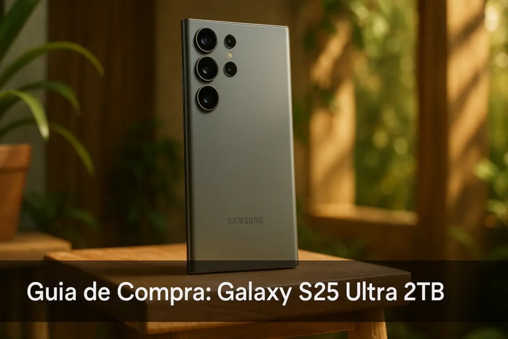Guia de Compra: 5 Melhores Galaxy S25 Ultra 2TB com Excelente Avaliação