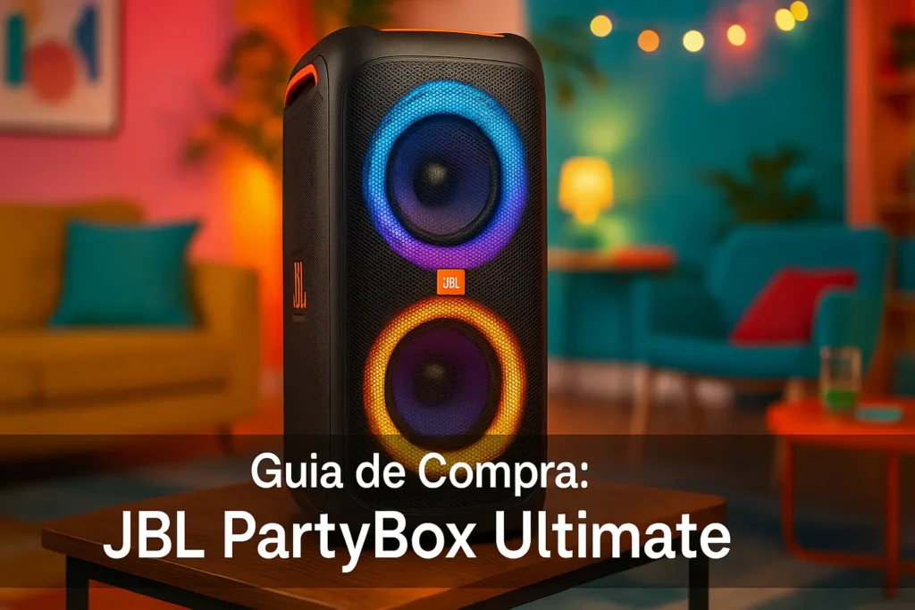 5 Melhores JBL PartyBox Ultimate 1100W: Potência e Show de Luzes para Sua Festa