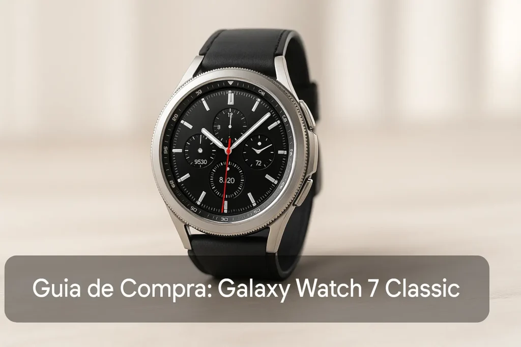 Guia de Compra: Galaxy Watch 7 Classic – Os 5 Melhores para 2025
