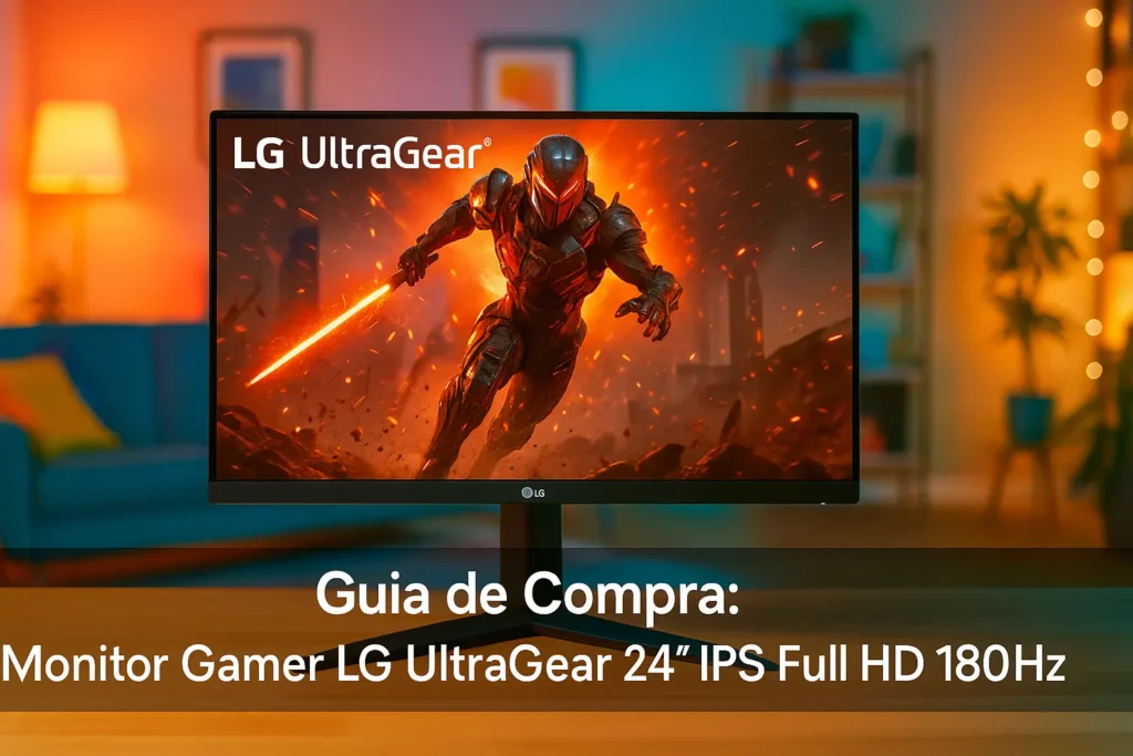 Guia de Compra: 5 Melhores Monitor Gamer LG UltraGear 24 IPS Full HD 180Hz