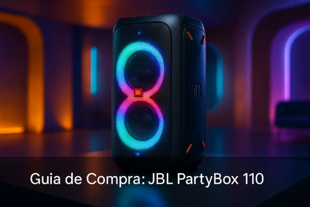 5 Melhores Caixa JBL PartyBox 110 que Valem a Pena