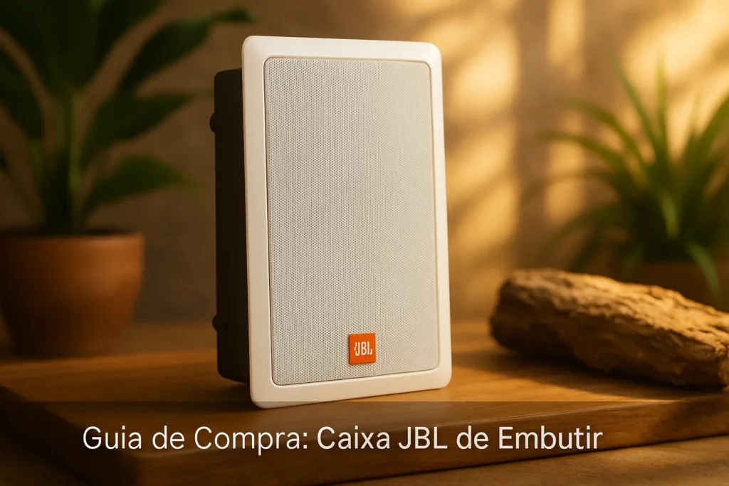 Guia de Compra: 5 Melhores Caixa JBL de Embutir para Som Ambiente