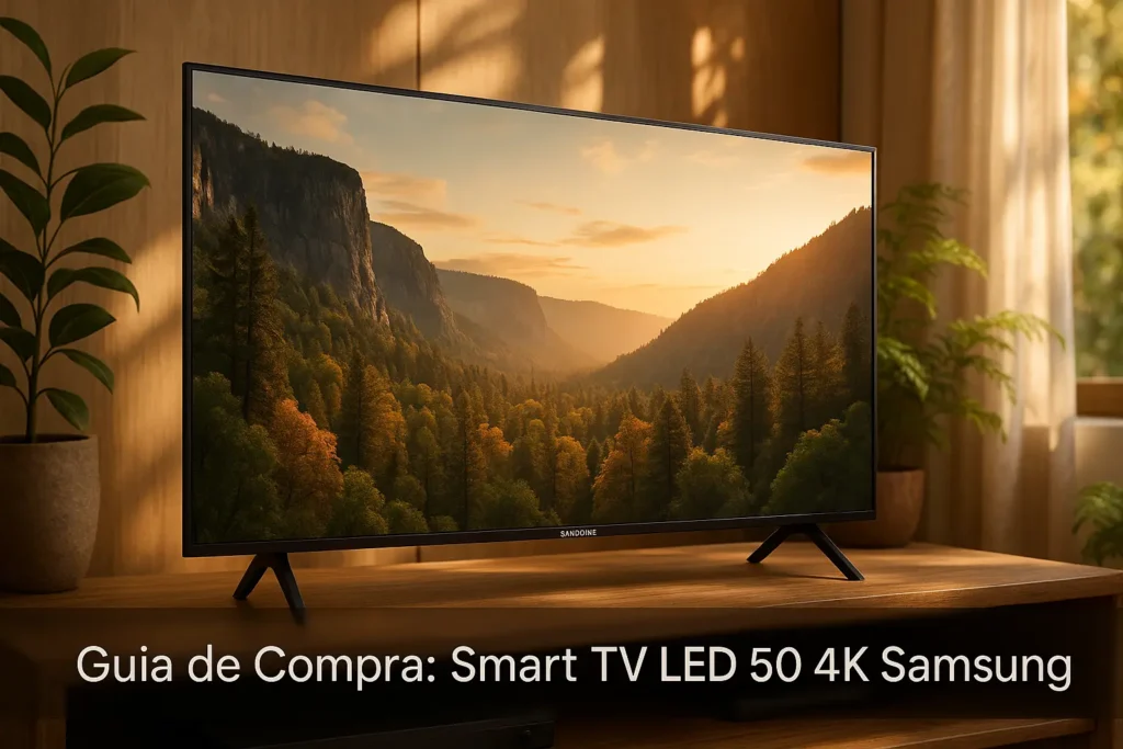5 Melhores Smart TV LED 50 4K Samsung com Melhor Desempenho e Avaliação