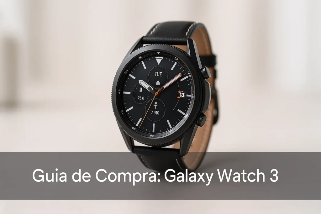 Guia de Compra: 5 Melhores Galaxy Watch 3 e Acessórios Compatíveis