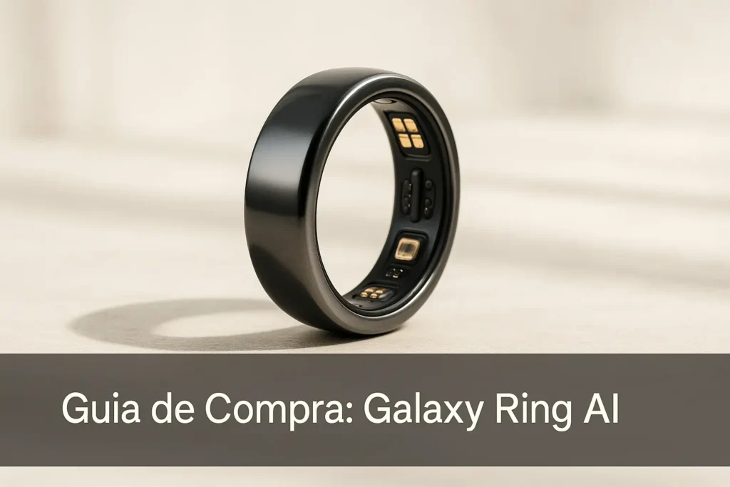 Guia de Compra: Os 5 Galaxy Ring AI Favoritos dos Brasileiros
