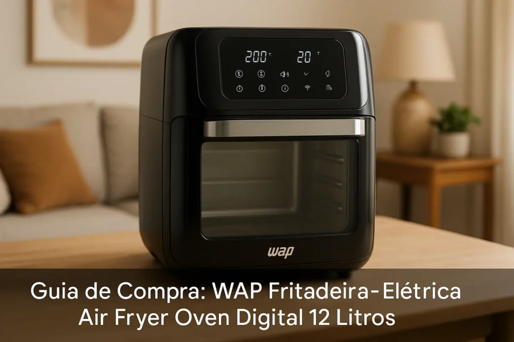 Guia de Compra: 5 Melhores wap fritadeira elétrica Air Fryer Oven digital 12 litros