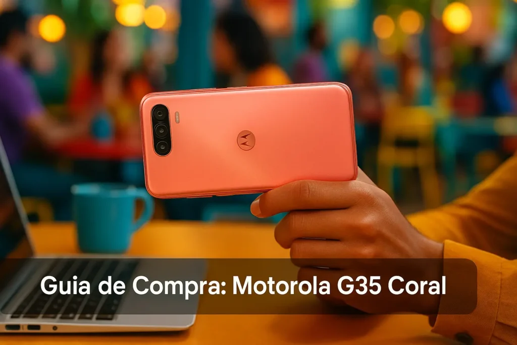 Guia de Compra: 5 Melhores Motorola G35 Coral com Excelente Avaliação