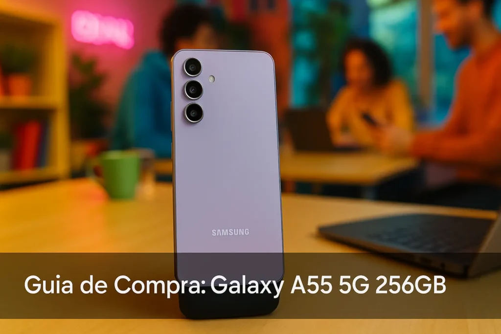 5 Melhores Galaxy A55 5G 256GB com Custo-Benefício Imbatível
