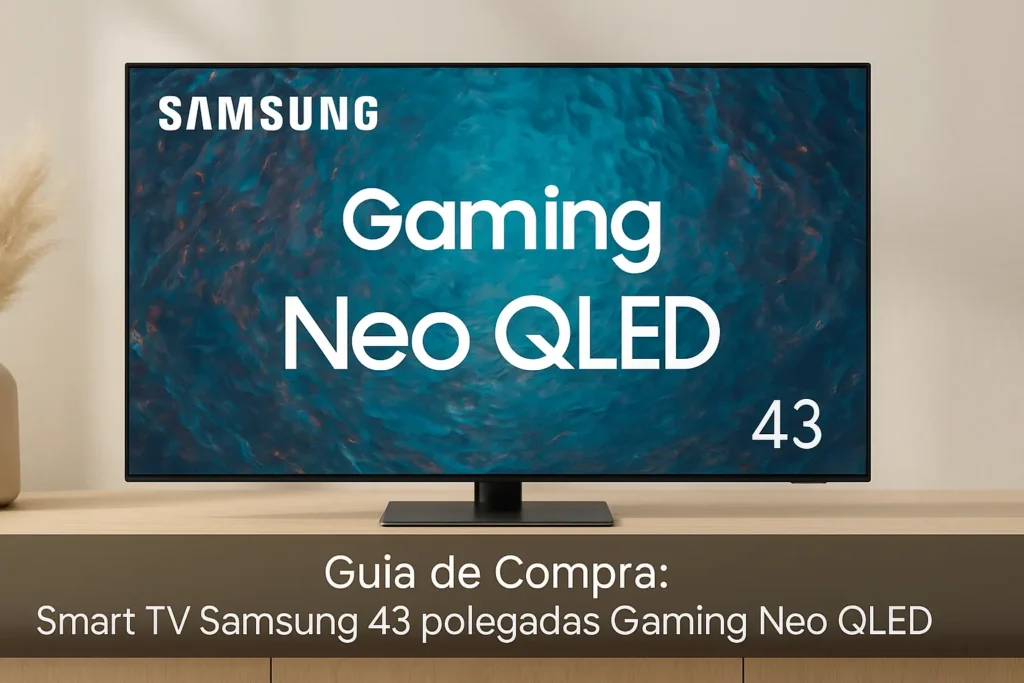 5 Melhores Smart TVs Samsung 43" Gaming Neo QLED