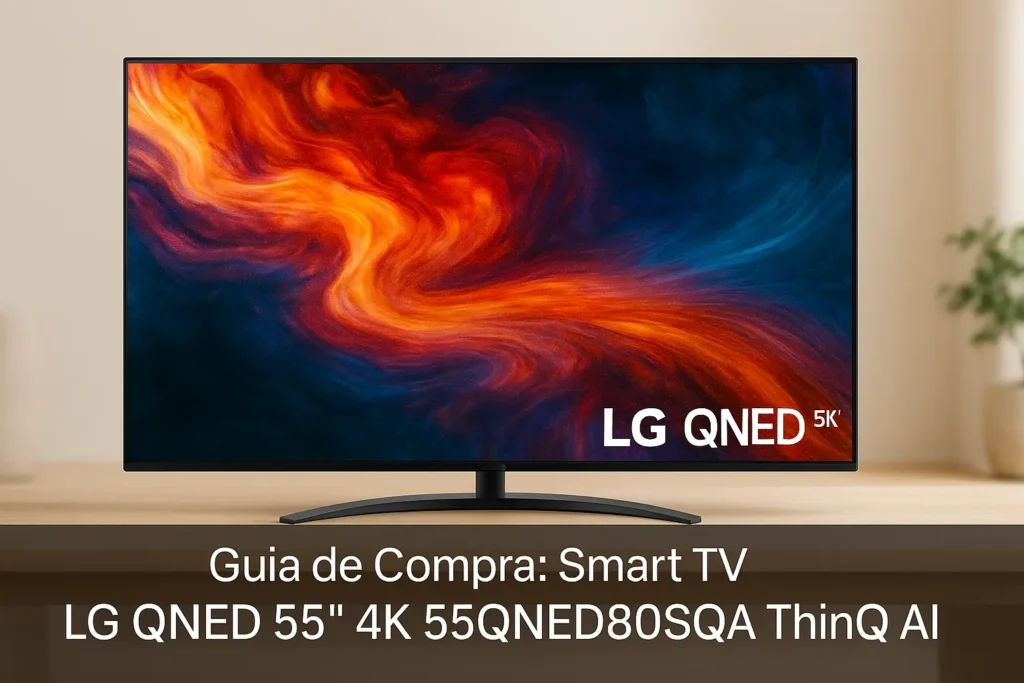 5 Melhores Smart TVs LG QNED 55'' 4K para Comprar em 2025