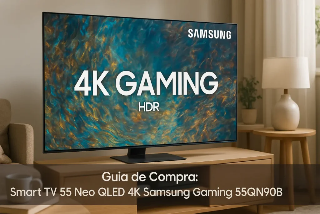 5 Melhores Smart TVs 55" Neo QLED 4K Samsung Gaming
