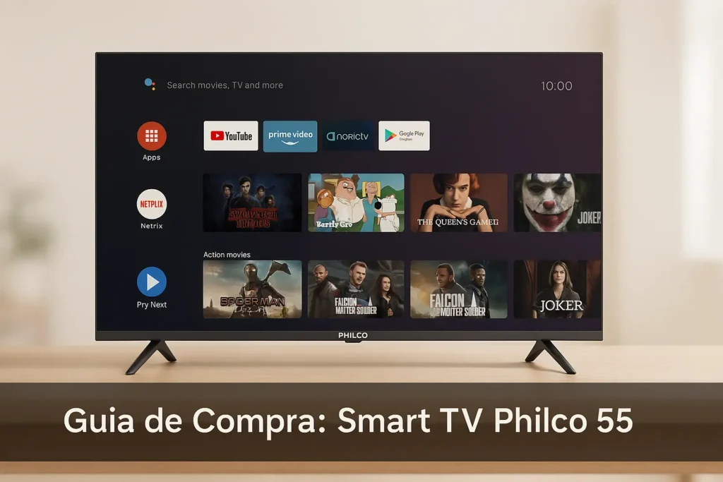 Guia de Compra: 5 Melhores Smart TV Philco 55" Android em 2025