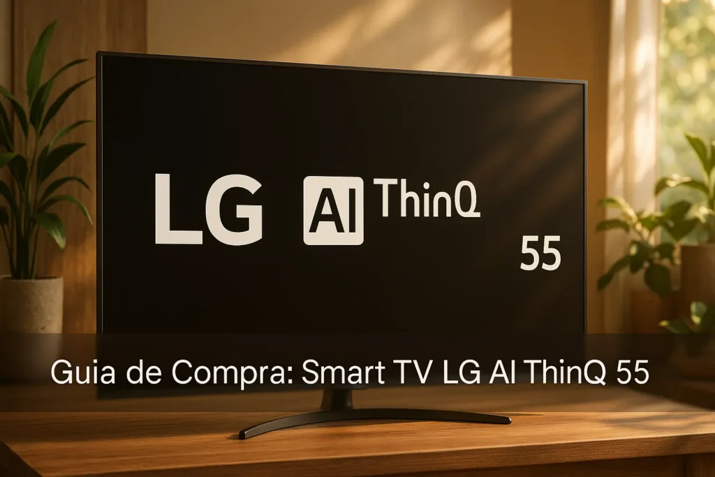 Guia de Compra: 5 Melhores Smart TV LG AI ThinQ 55 com Estoque no Brasil