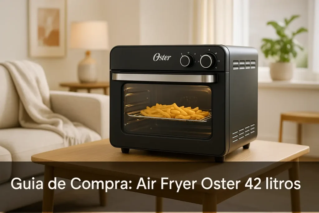 Guia de Compra: 5 Melhores Air Fryer Oster 42 Litros com Estoque no Brasil