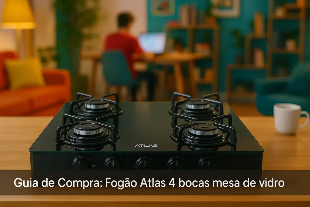 5 Melhores Fogões Atlas 4 Bocas Mesa de Vidro