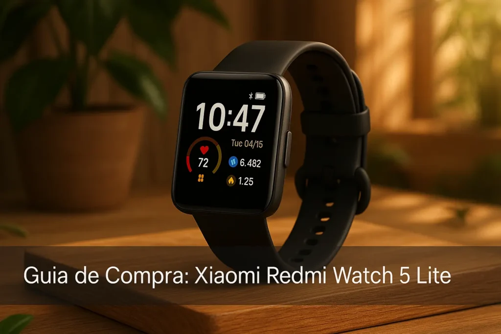 5 Melhores Smartwatches Xiaomi Redmi Watch 5 Lite Testados por Usuários Reais