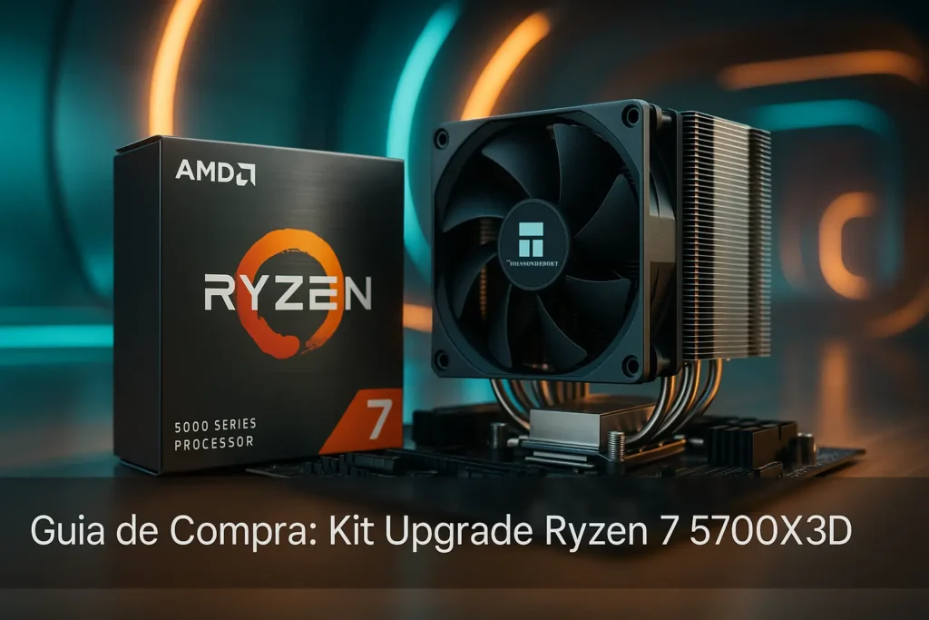 Guia de Compra: 5 Melhores kit upgrade Ryzen 7 5700x3d com Estoque no Brasil