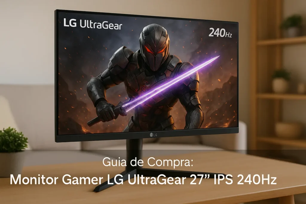 5 Melhores Monitor Gamer LG UltraGear 27 IPS 240Hz