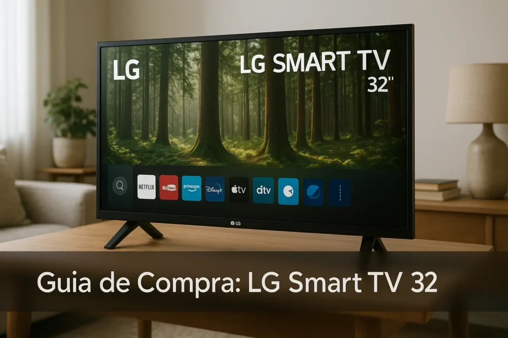 5 Melhores LG Smart TV 32 com Garantia e Suporte no Brasil