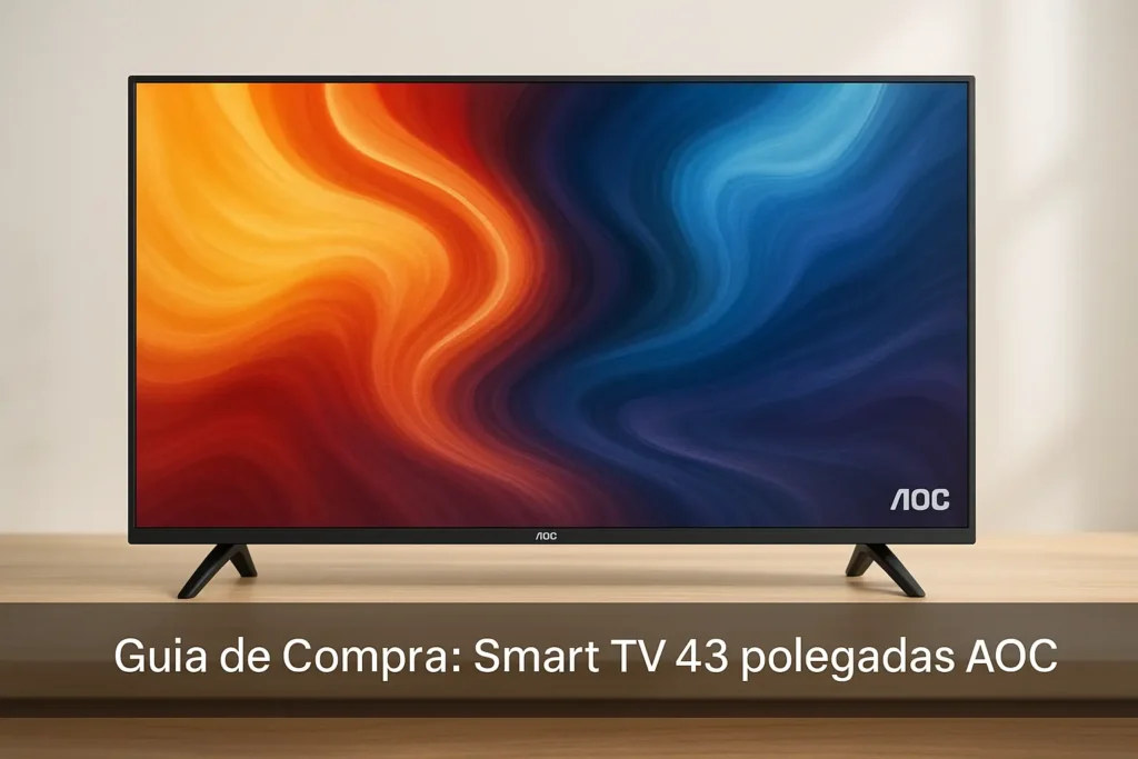 5 Melhores Smart TVs 43" da AOC para Comprar
