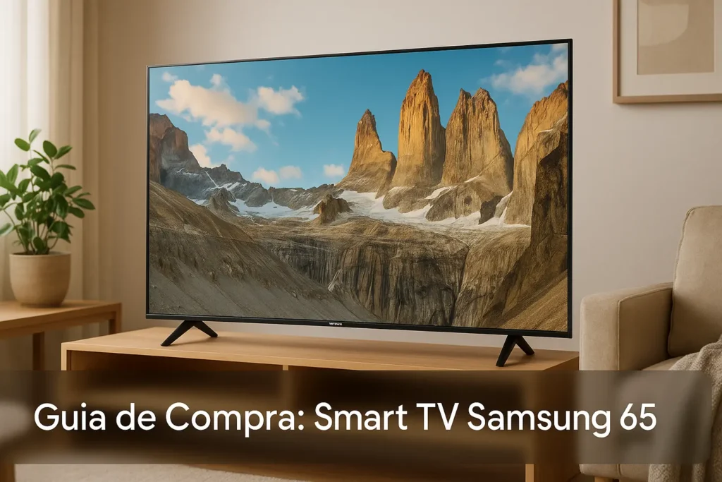 5 Melhores Smart TV Samsung 65 que Realmente Valem a Pena