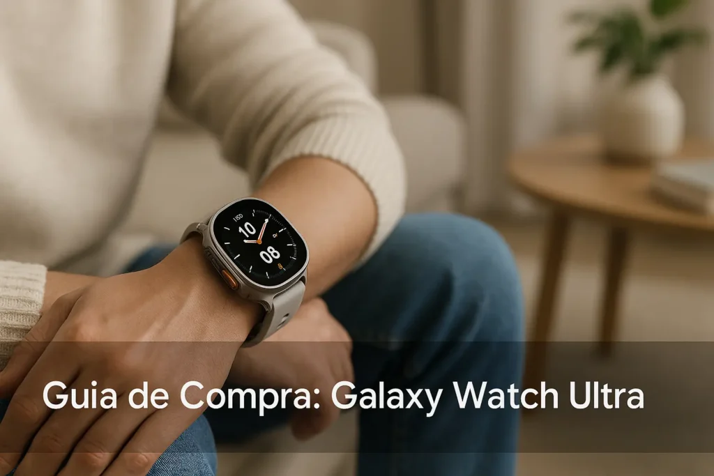 Guia de Compra: 5 Melhores Pulseiras e Acessórios para Galaxy Watch Ultra