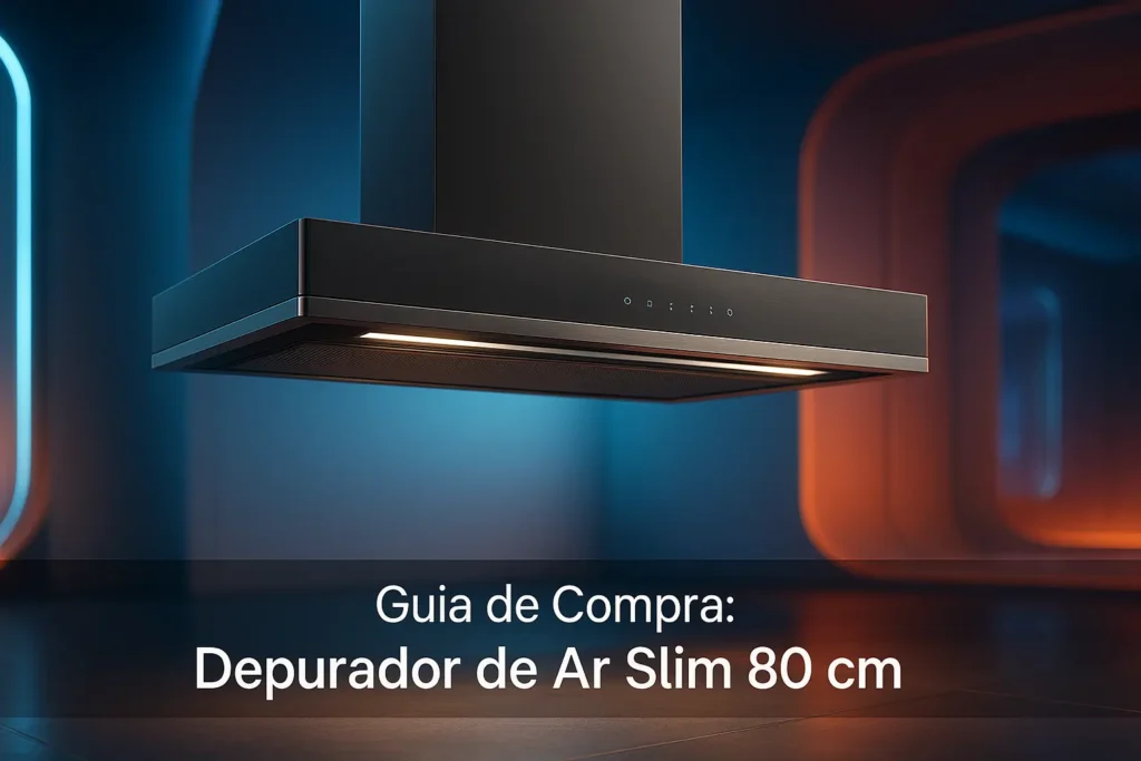 5 Melhores Depuradores de Ar Slim 80 cm