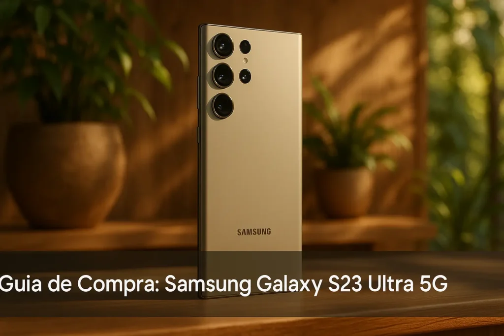 5 Melhores Smartphone Samsung Galaxy S23 Ultra 5G Detalhes