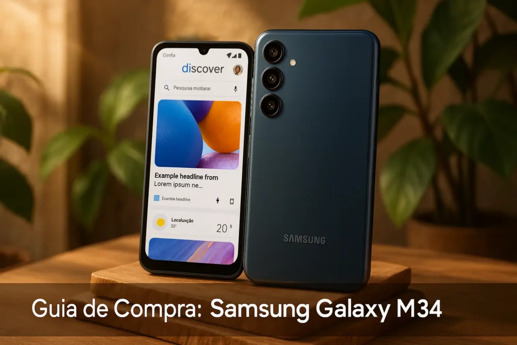 5 Melhores Samsung Galaxy M34 com Melhor Desempenho e Avaliação