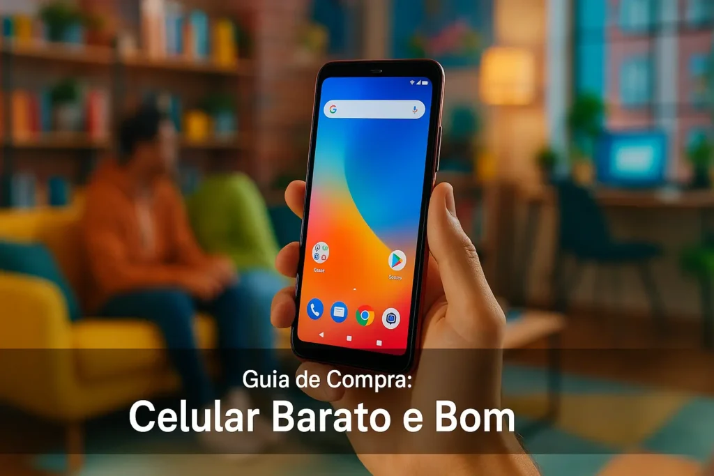 5 Melhores Celulares Baratos e Bons para Comprar