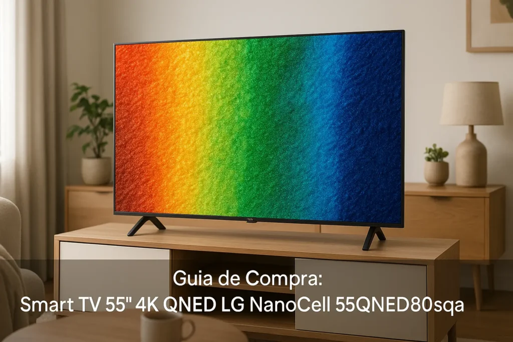 5 Melhores smart TV 55 4k QNED LG nanocell 55QNED80sqa