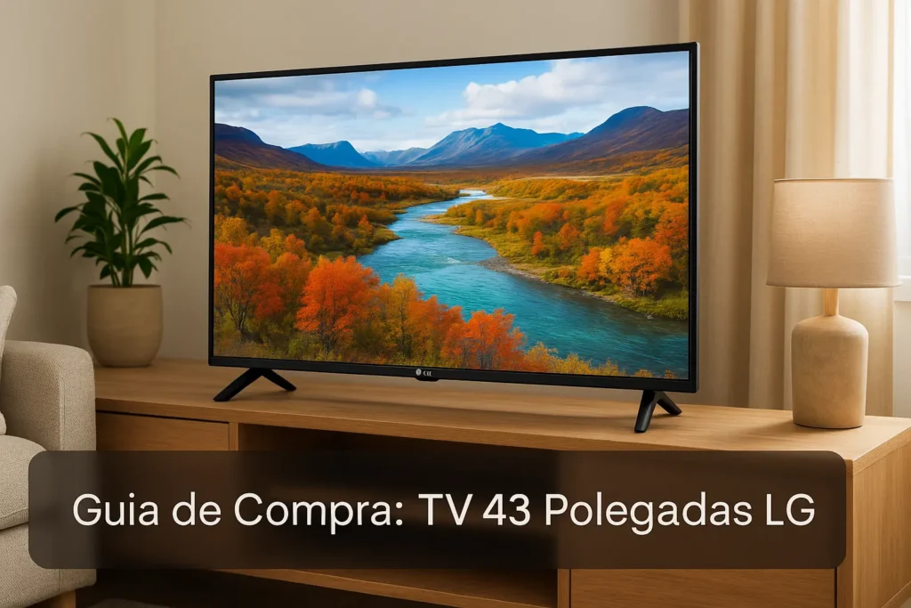 Guia de Compra: 5 Melhores TV 43 Polegadas LG com Excelente Avaliação