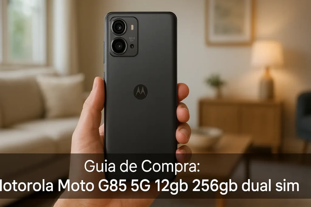 5 Motorola Moto G85 5G 12GB 256GB Dual Sim Disponíveis em Estoque Nacional Agora