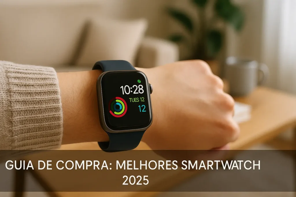 5 Melhores Smartwatch 2025 com Entrega Rápida