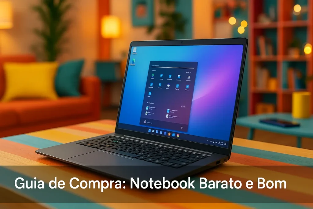 5 Melhores Notebook Barato e Bom com Entrega Rápida