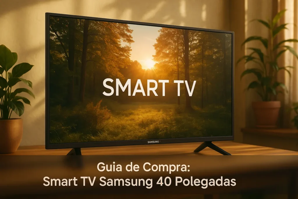 5 Melhores Smart TVs Samsung 40 Polegadas
