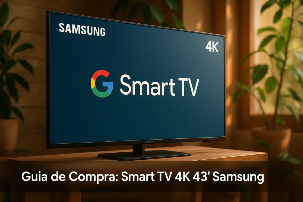 5 Melhores Smart TV 4K 43 Samsung Mais Vendidas