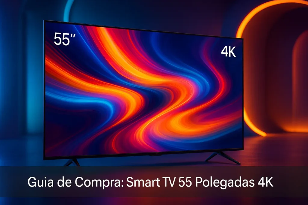 5 Melhores Smart TV 55 Polegadas 4K Testadas por Usuários Reais