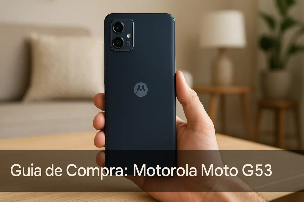 5 Motorola Moto G53 Disponíveis em Estoque Nacional Agora