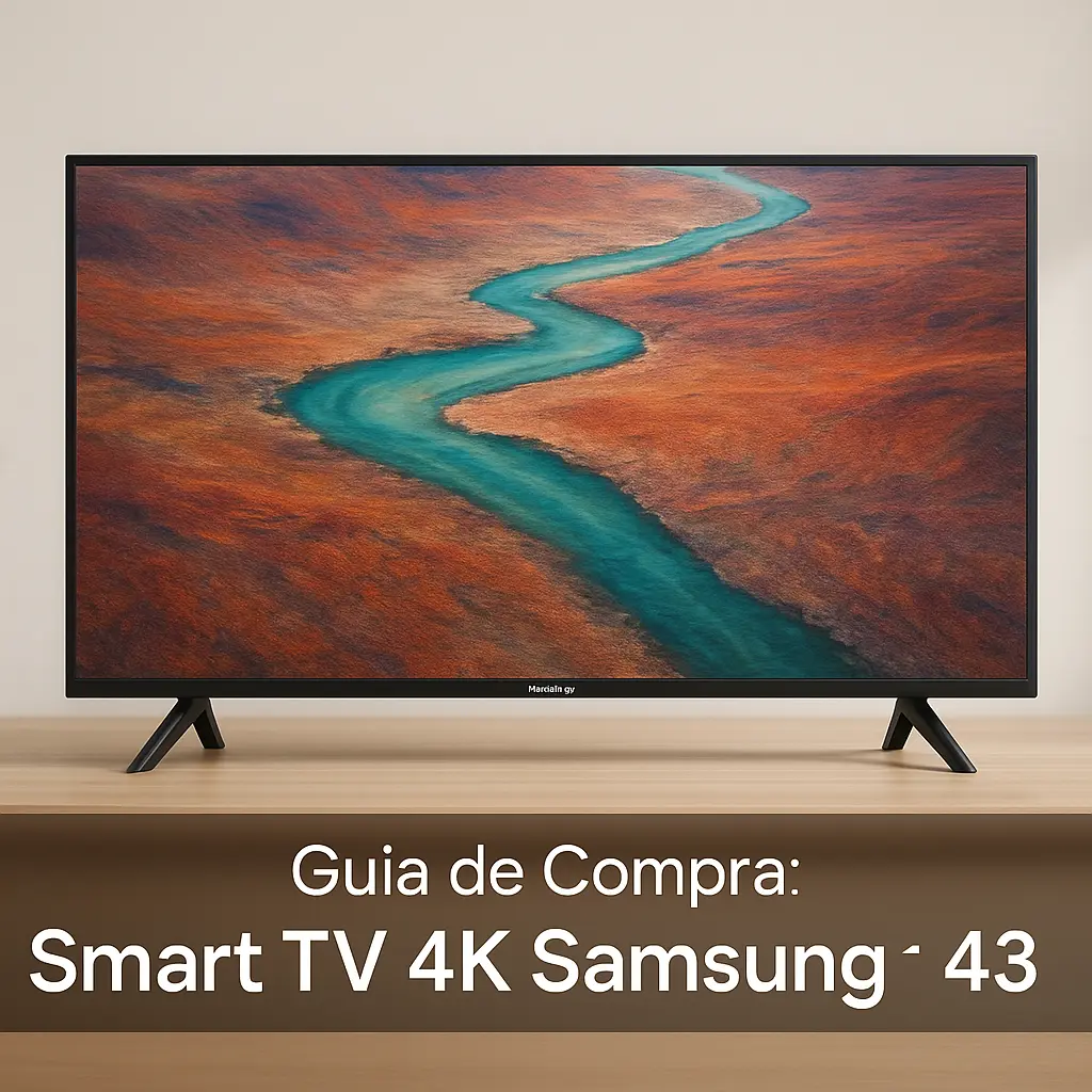 5 Melhores Smart TVs 4K Samsung 43" com Custo-Benefício Imbatível