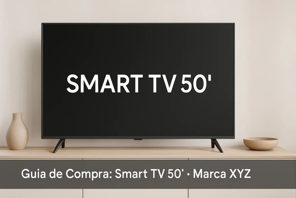 Guia de Compra: 5 Melhores Smart TVs 50" com Alta Avaliação
