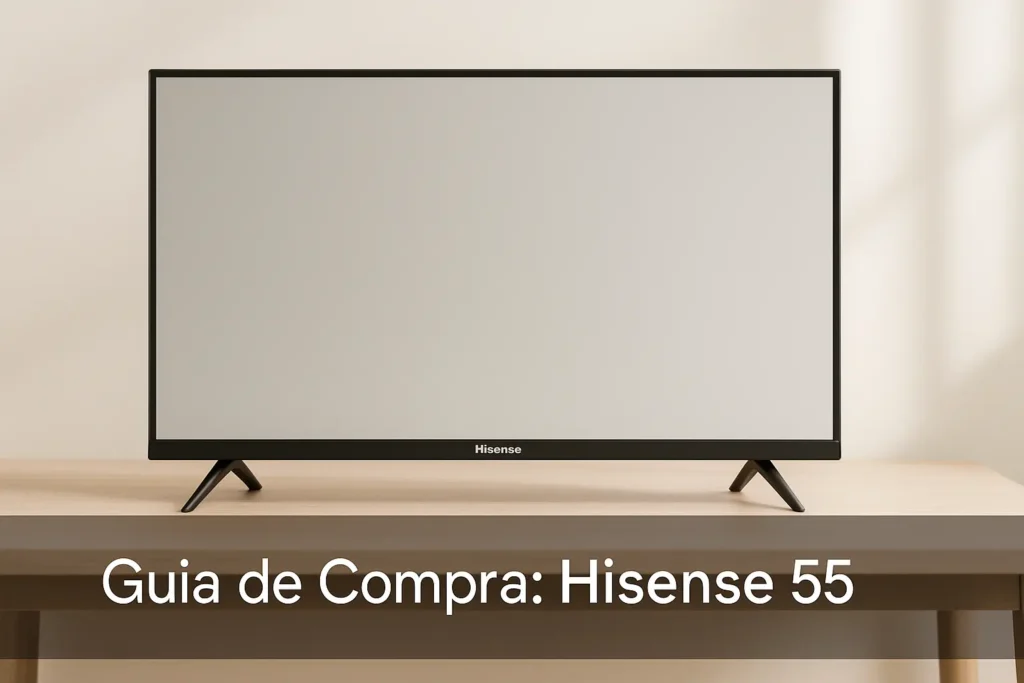 5 Melhores Hisense 55 para Qualidade de Imagem e Tecnologia