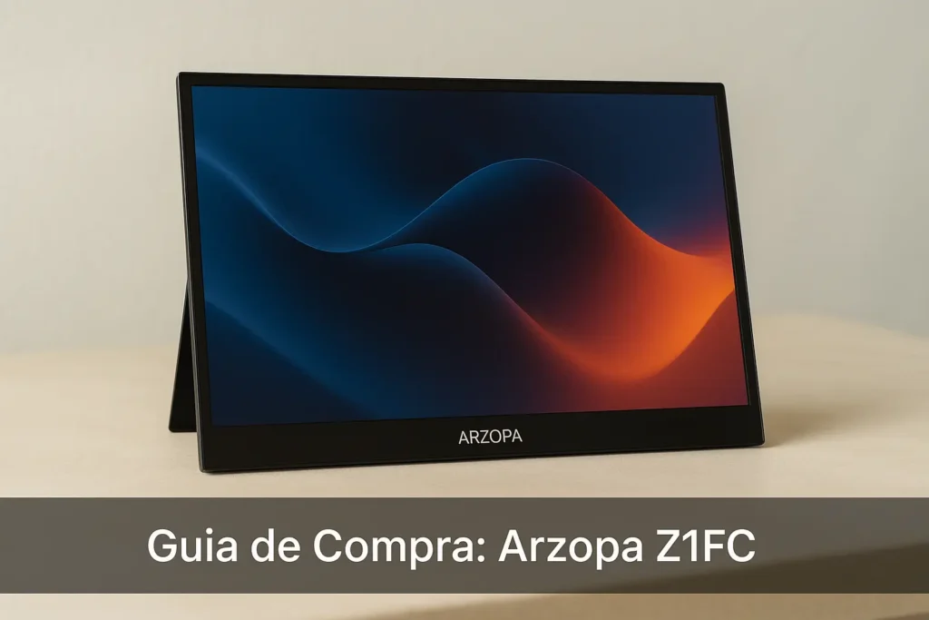Guia de Compra: 5 Melhores Monitores Portáteis Arzopa para 2025