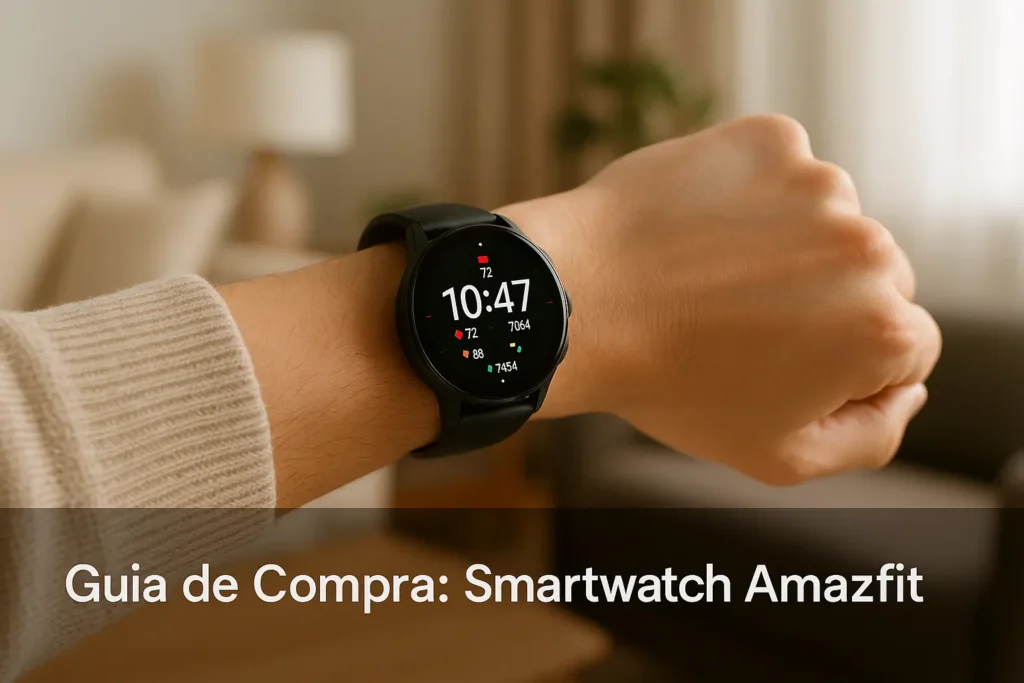 5 Melhores Smartwatch Amazfit com Tecnologia de Ponta