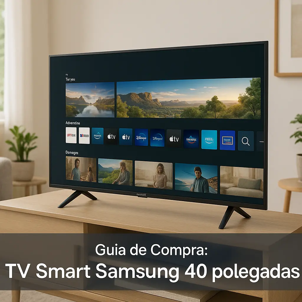 5 Melhores TV Smart Samsung 40 Polegadas Mais Vendidas